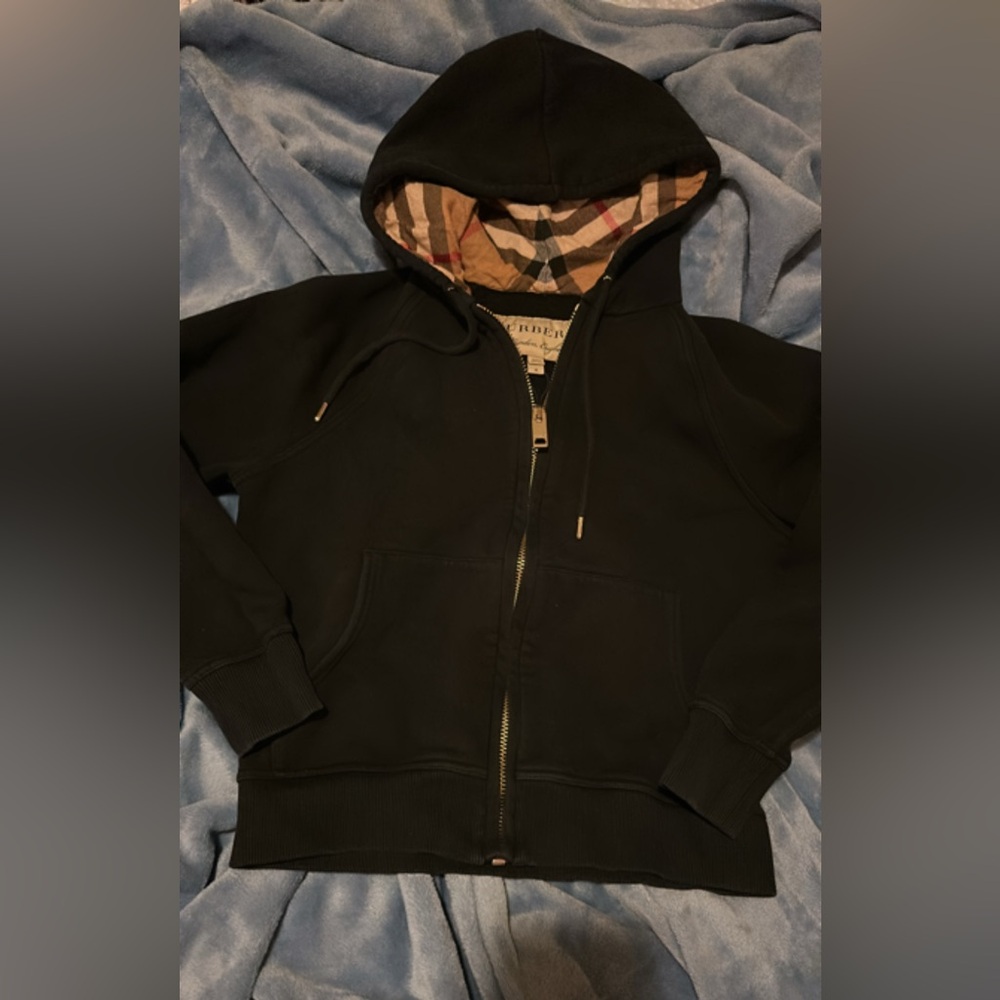 Burberry hoodie black